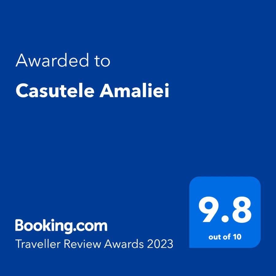 Casutele Amaliei Hotel คอร์บู ภายนอก รูปภาพ
